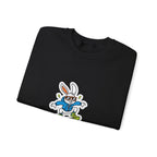 Egg Hunter Skate Bunny Sweatshirt | boys Easter shirt, dinosaur egg, camo Easter