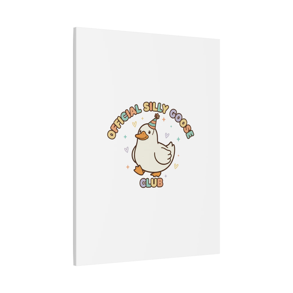 Silly Goose Club Canvas | wholesome meme, cute animal pun