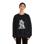 Egg Hunter Skate Bunny Sweatshirt | boys Easter shirt, dinosaur egg, camo Easter