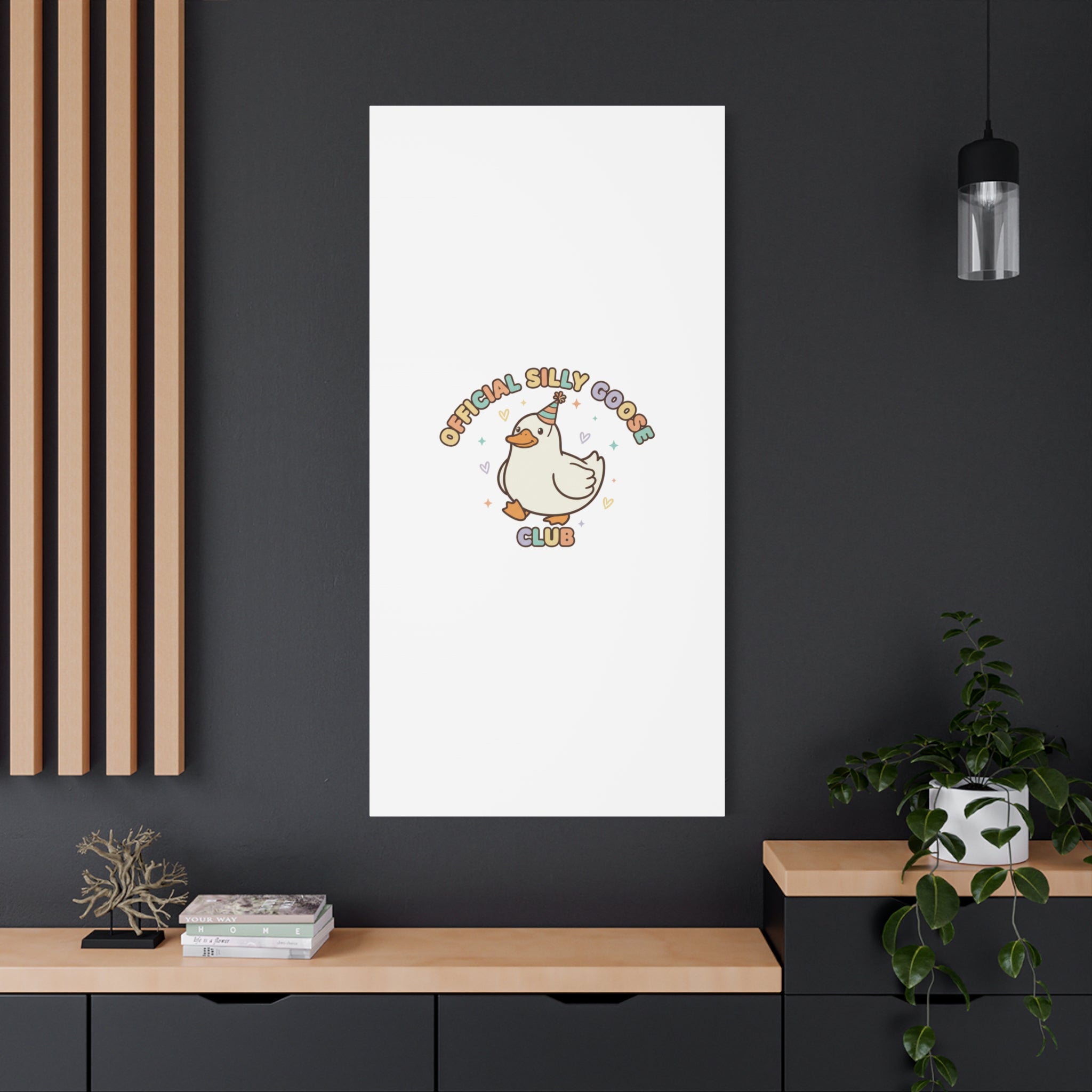 Silly Goose Club Canvas | wholesome meme, cute animal pun