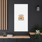 He Is Risen I'm Still Waking Up Canvas | Easter Christian Humor
