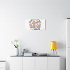 No Bunny Loves You Like Jesus Canvas | Easter Christian, Church Humor, Pastel Retro