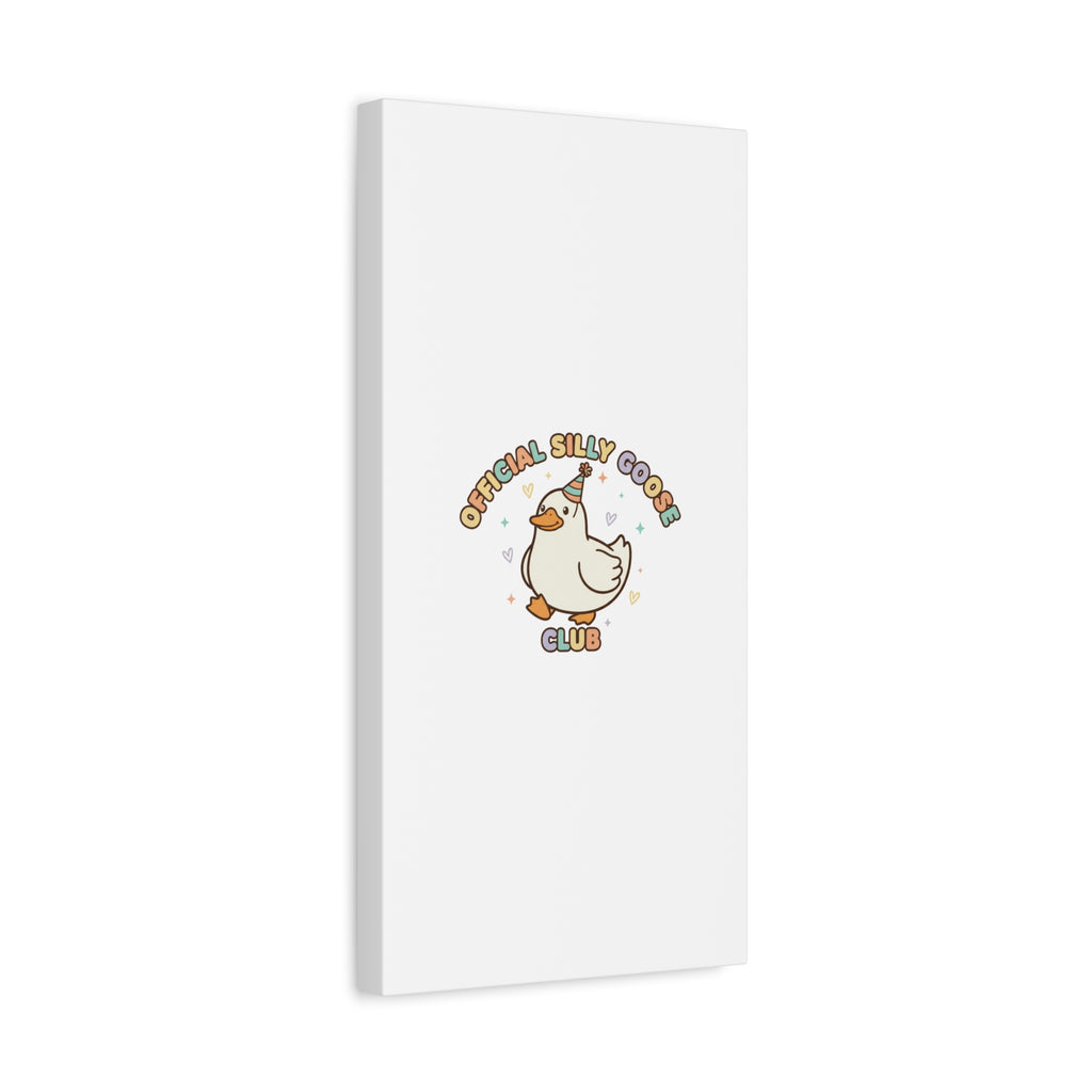Silly Goose Club Canvas | wholesome meme, cute animal pun