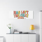 My Brain Has Left The Chat Canvas | mental health humor, wellness sarcasm