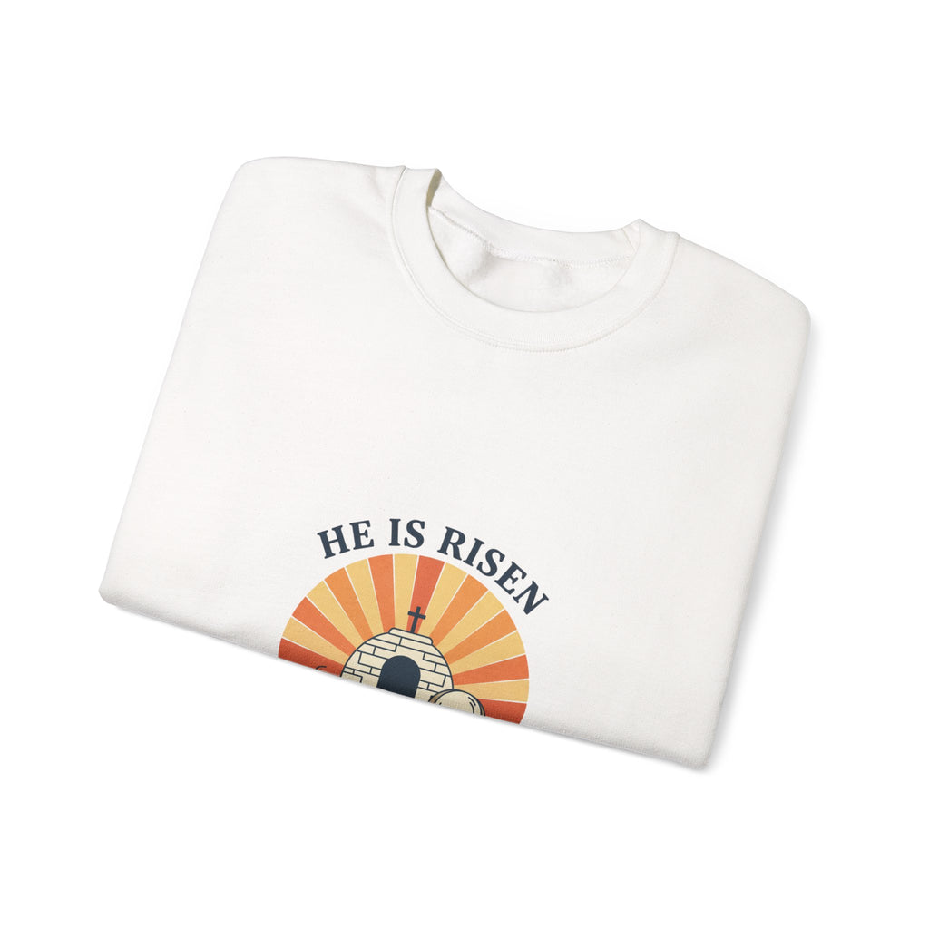 He Is Risen I'm Still Waking Up Sweatshirt | Christian Easter shirt, faith-based humor