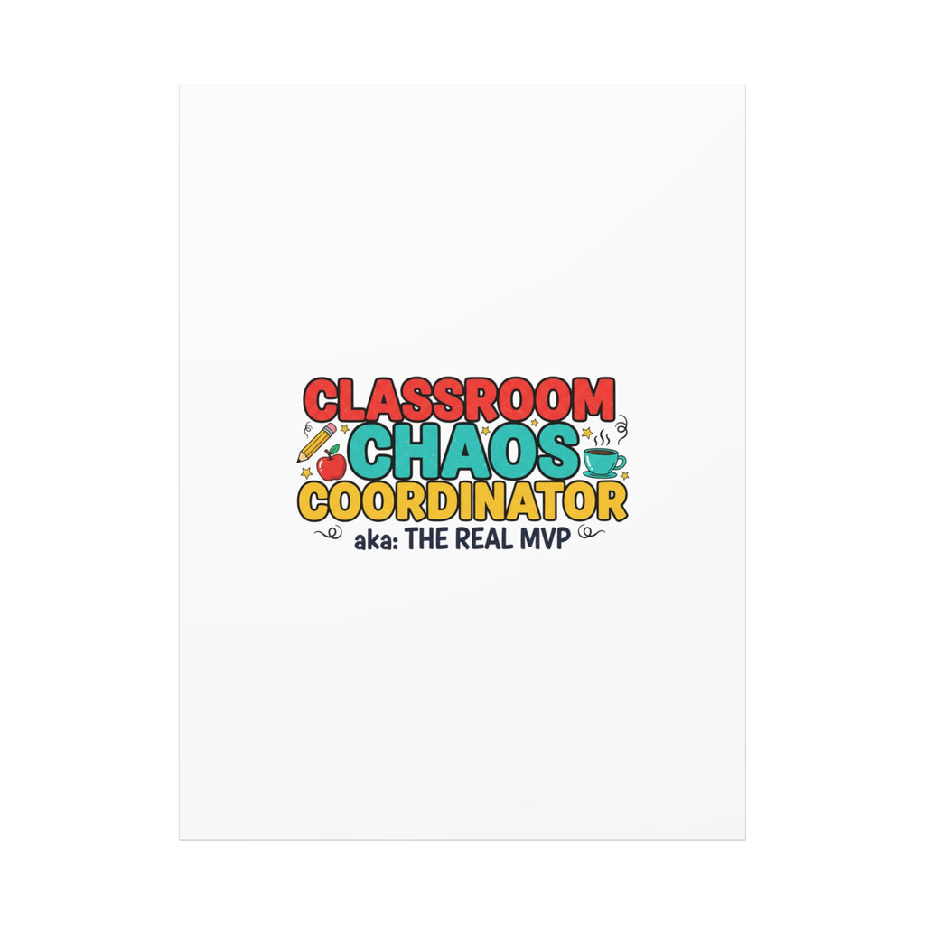 Classroom Chaos Coordinator Canvas | Teacher Appreciation, Teacher Life