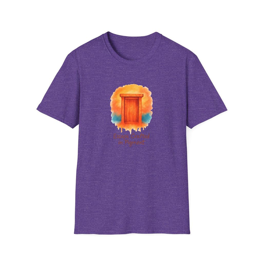 Wooden Door Illustration T-Shirt