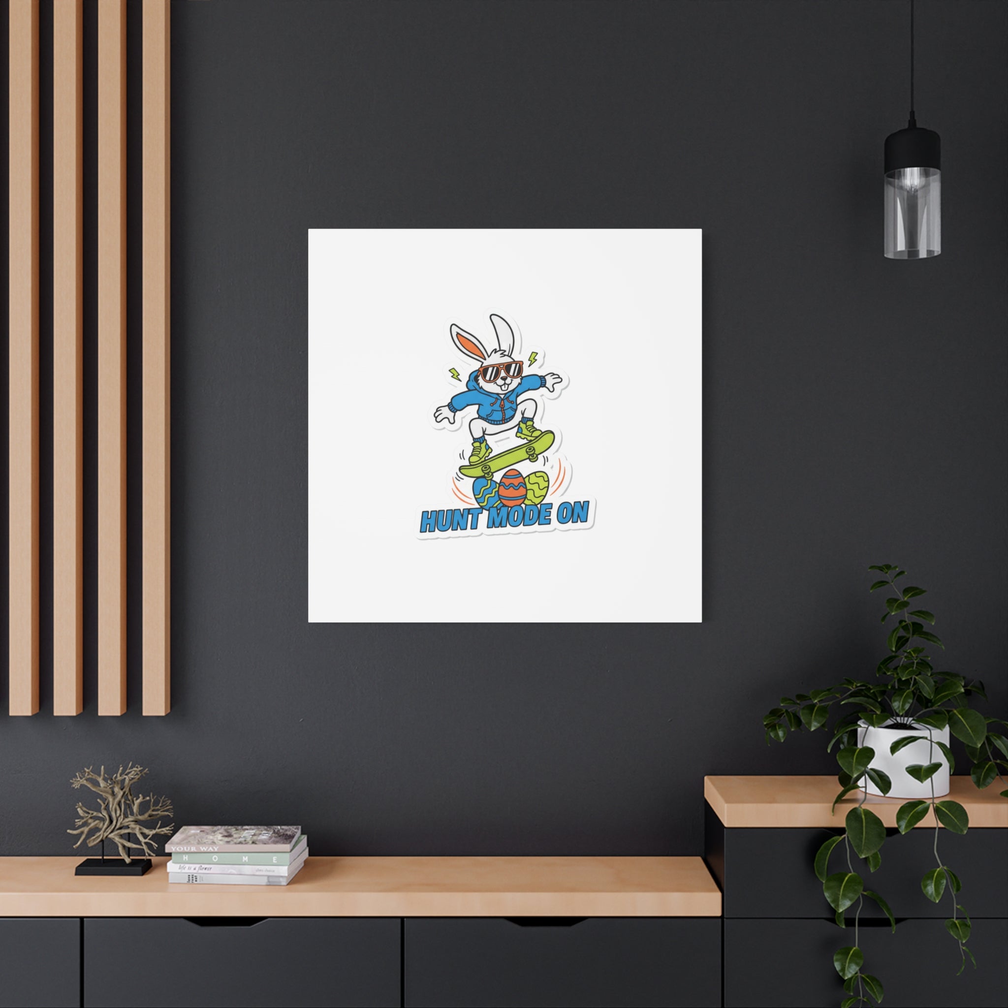 Hunt Mode On Easter Graphic Canvas | boys Easter, egg hunter