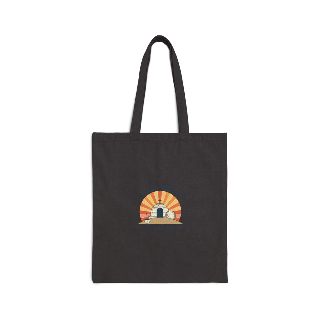 He Is Risen Sunrise Tote | Christian Easter, Faith-Based Humor