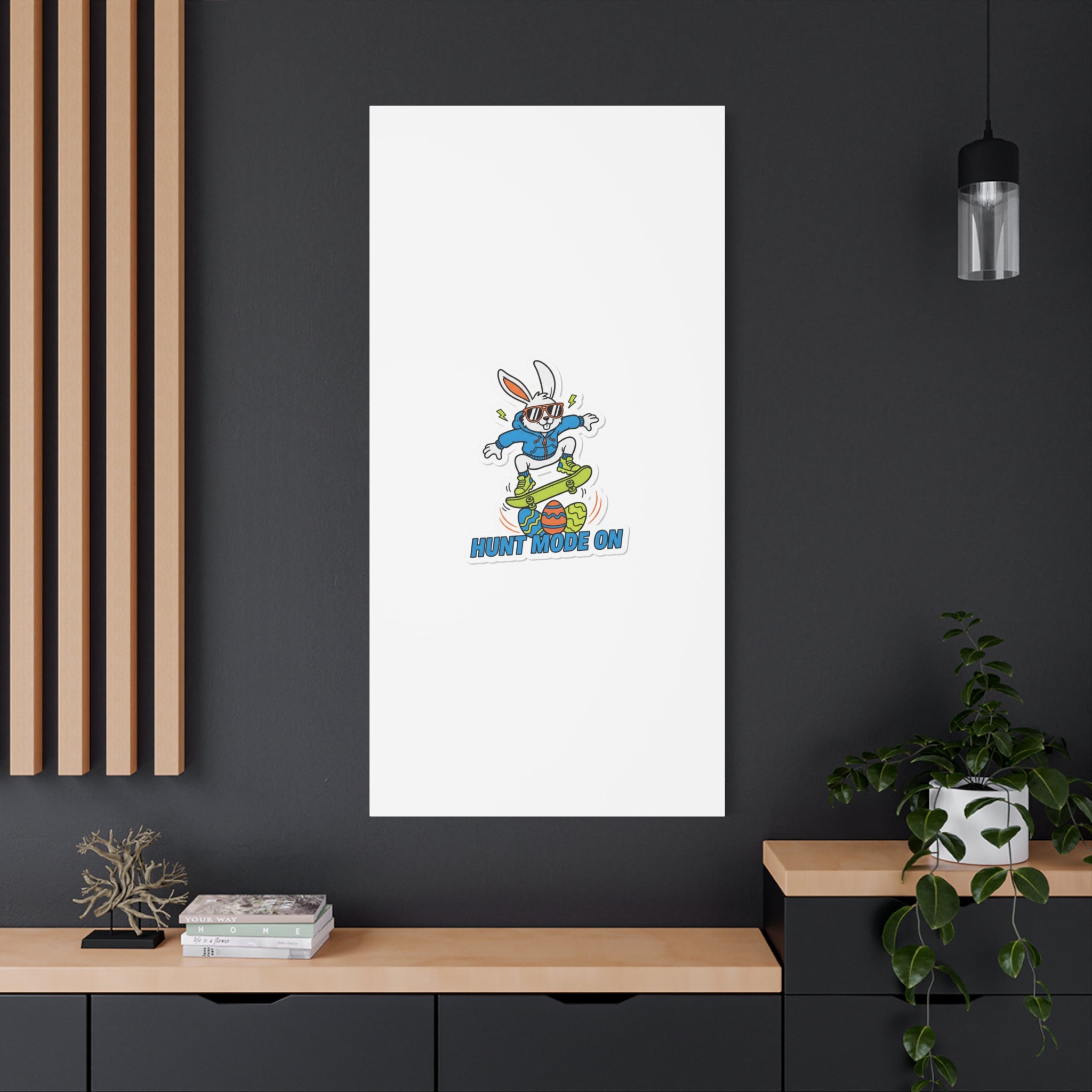 Hunt Mode On Easter Graphic Canvas | boys Easter, egg hunter