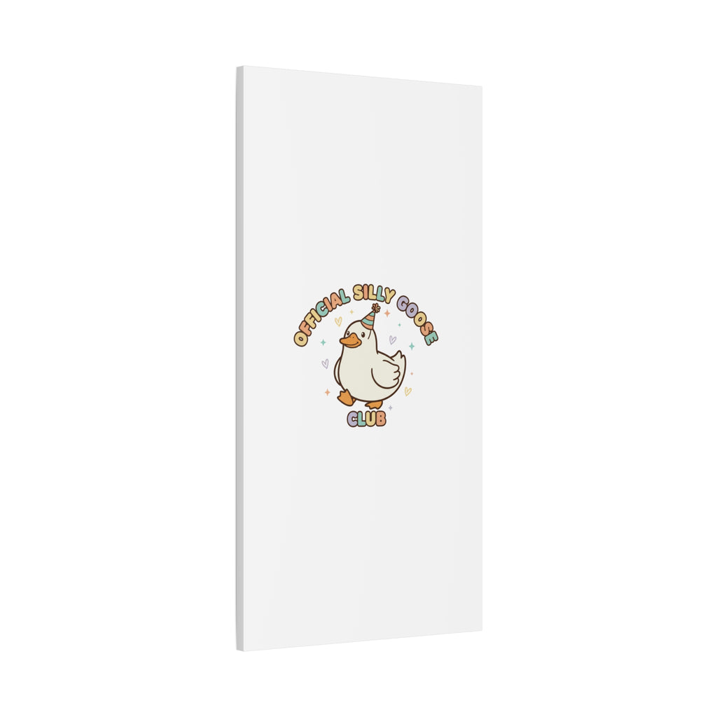 Silly Goose Club Canvas | wholesome meme, cute animal pun