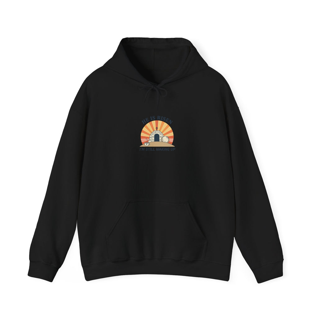 He Is Risen Sunrise Hoodie | Christian Easter Shirt, Faith-Based Humor