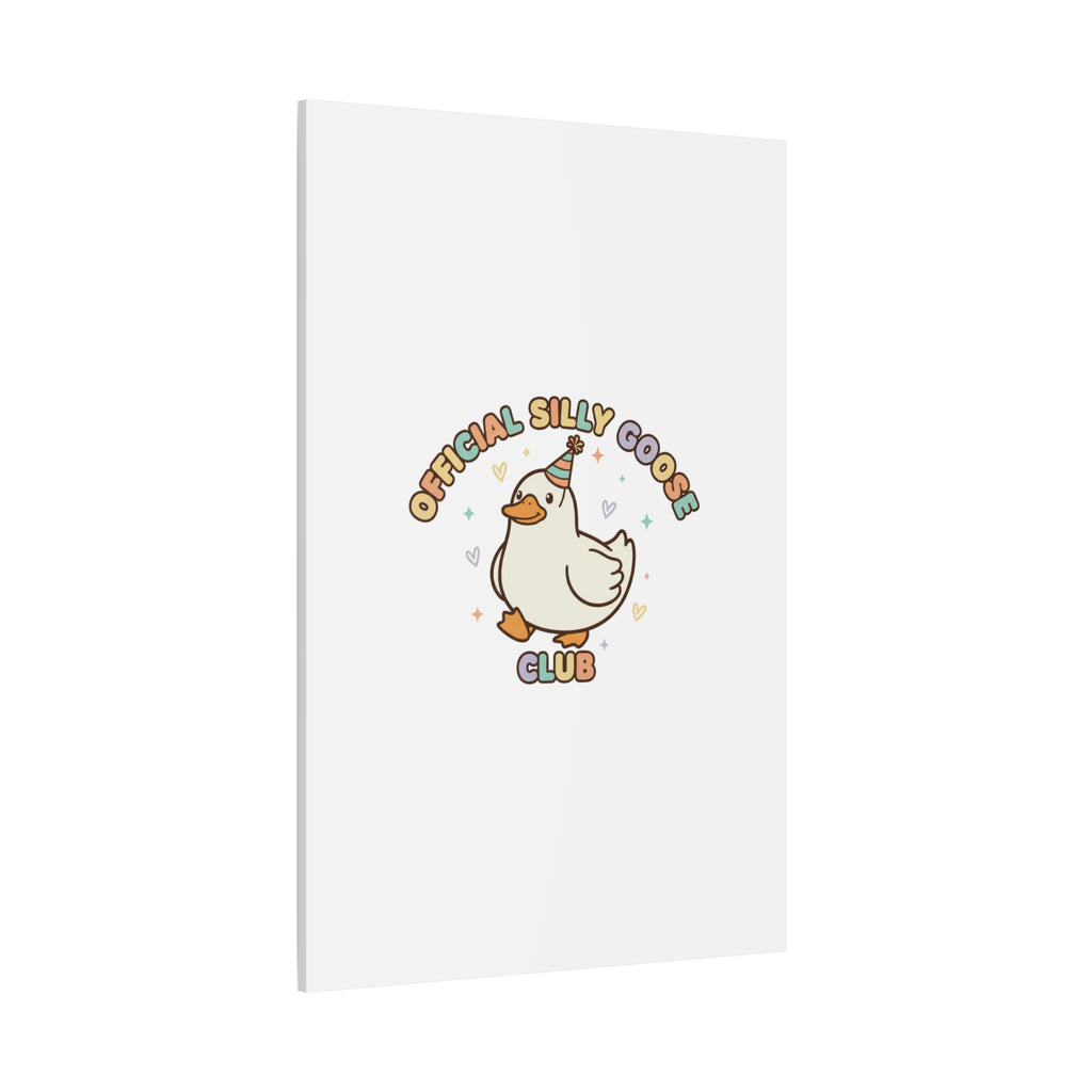 Silly Goose Club Canvas | wholesome meme, cute animal pun