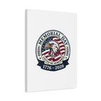 Memorial Day 1776-2026 Canvas | USA 250, vintage distressed patriotic