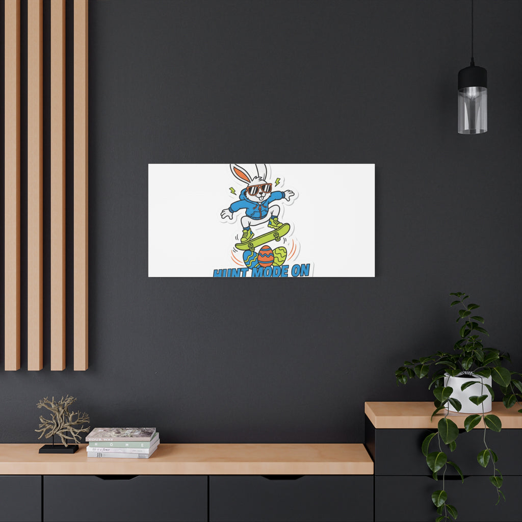 Hunt Mode On Easter Graphic Canvas | boys Easter, egg hunter