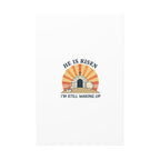 He Is Risen I'm Still Waking Up Canvas | Easter Christian Humor