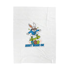 Hunt Mode On Bunny Skateboard Blanket | Boys Easter, Egg Hunter Graphic