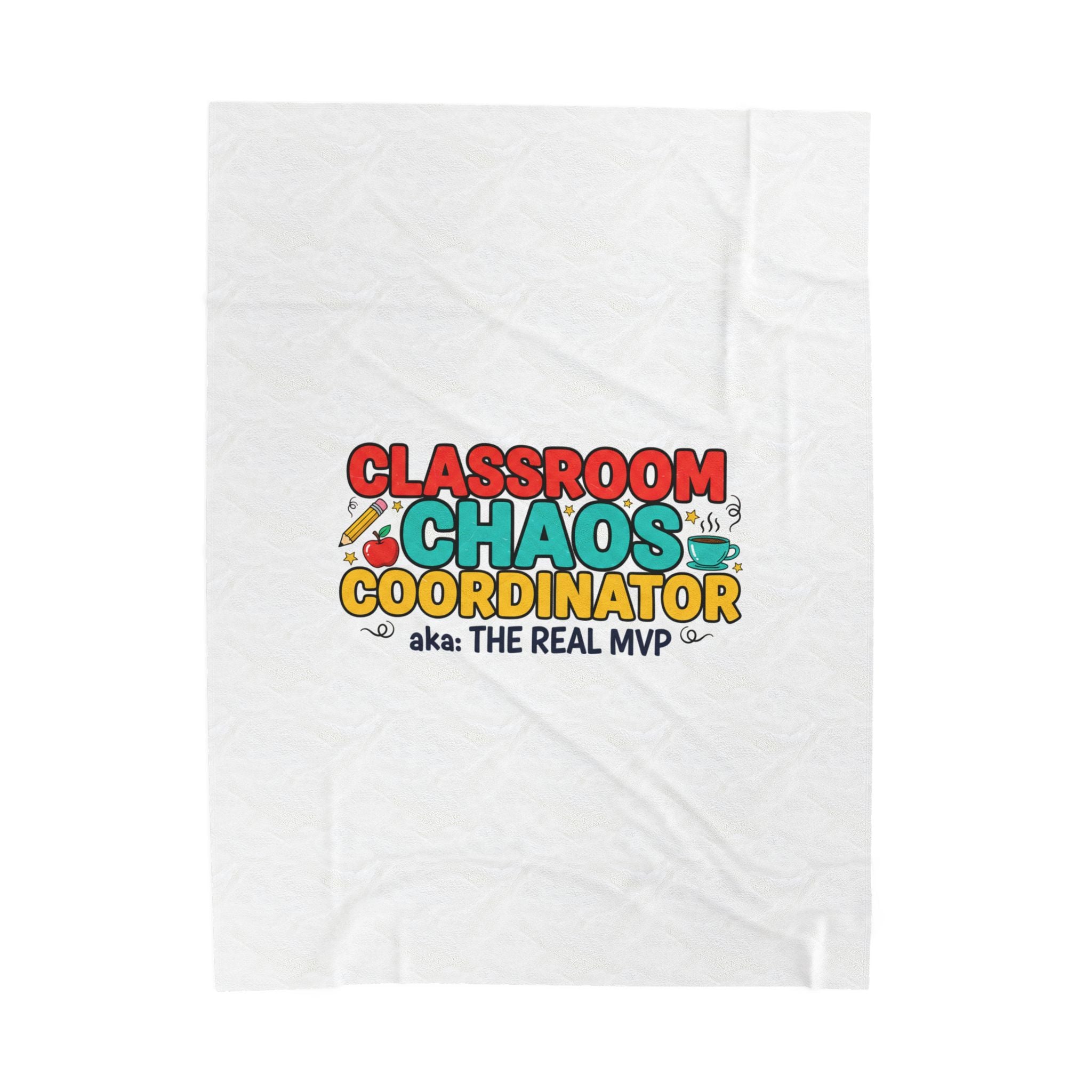 Classroom Chaos Coordinator Blanket | Teacher Appreciation, Teacher Life