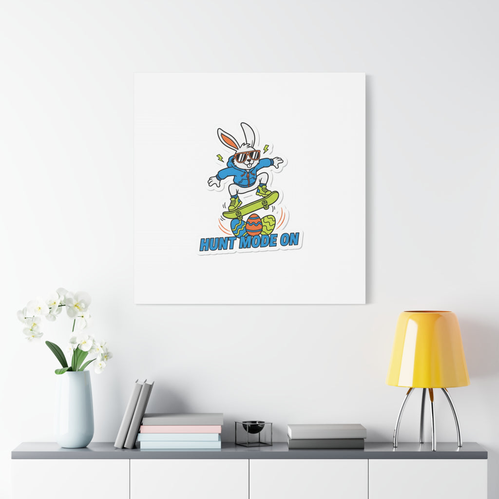 Hunt Mode On Easter Graphic Canvas | boys Easter, egg hunter