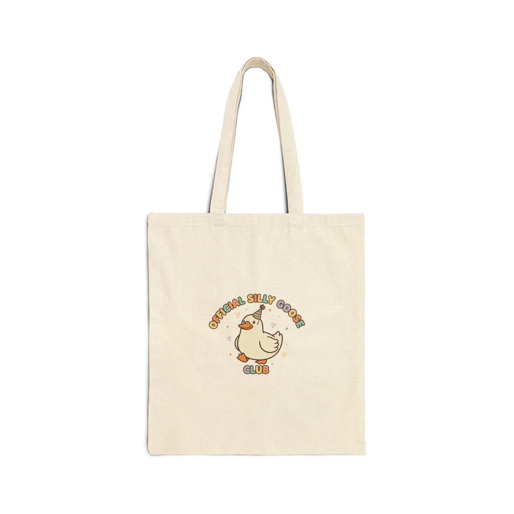 Silly Goose Club Tote | wholesome meme, cute animal pun