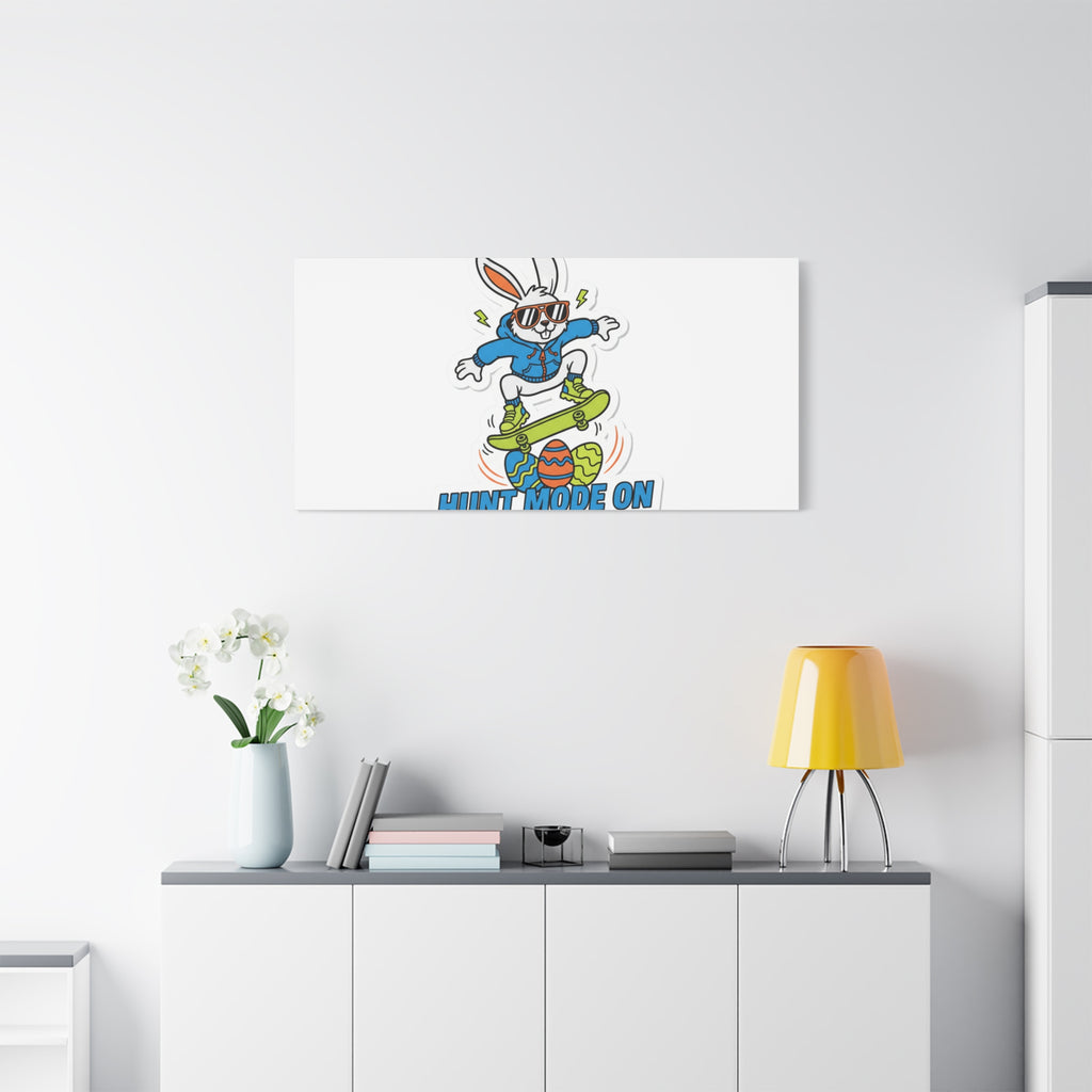Hunt Mode On Easter Graphic Canvas | boys Easter, egg hunter