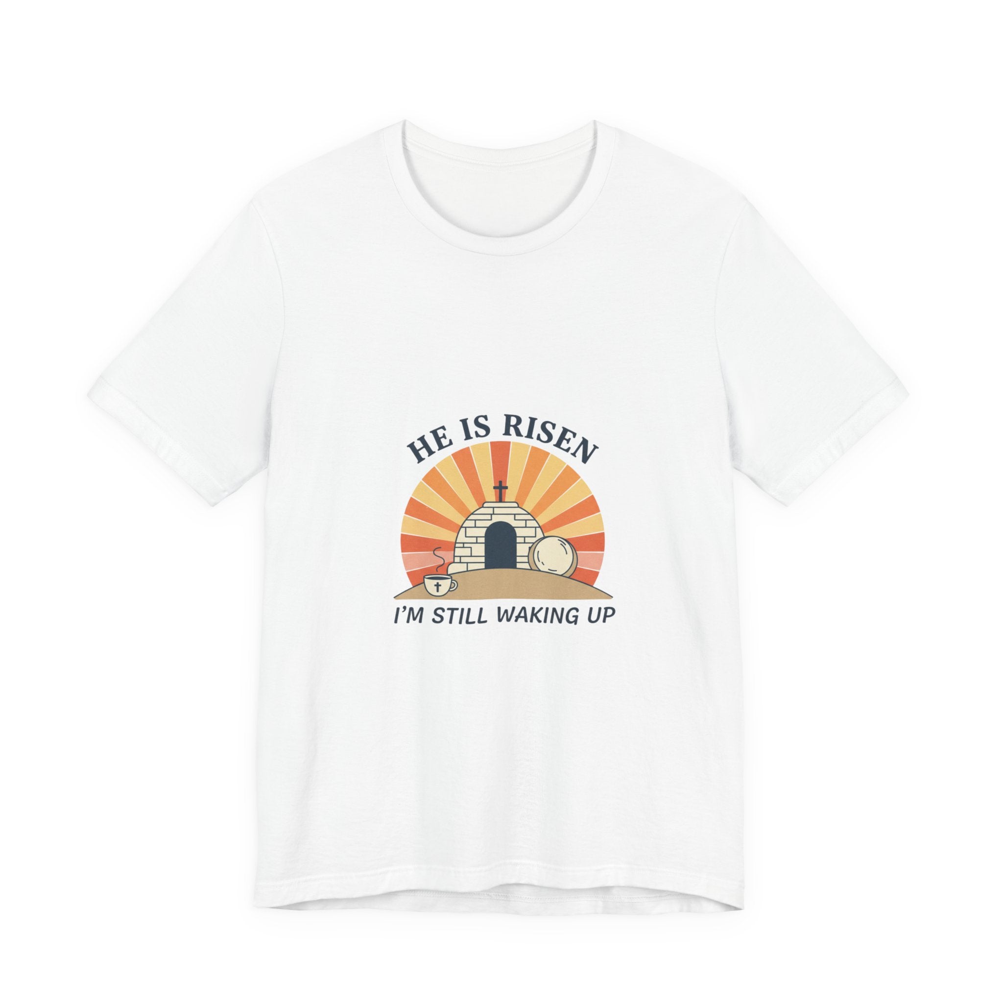 He Is Risen Tee | Christian Easter Shirt, Faith-Based Humor