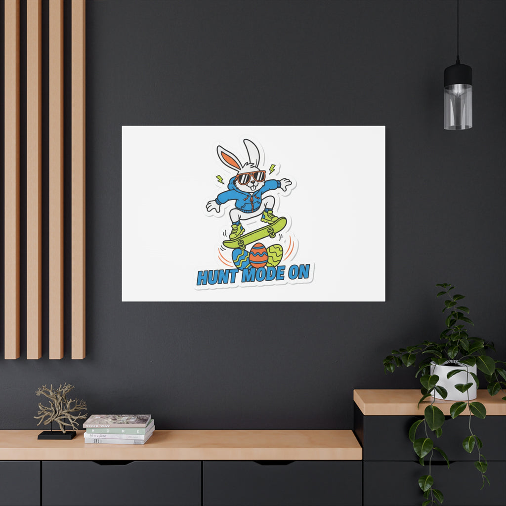 Hunt Mode On Easter Graphic Canvas | boys Easter, egg hunter