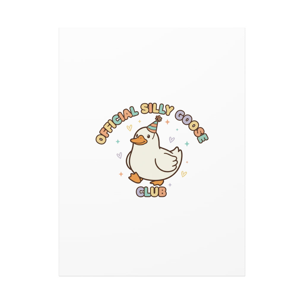 Silly Goose Club Canvas | wholesome meme, cute animal pun
