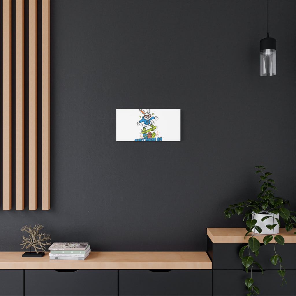 Hunt Mode On Easter Graphic Canvas | boys Easter, egg hunter