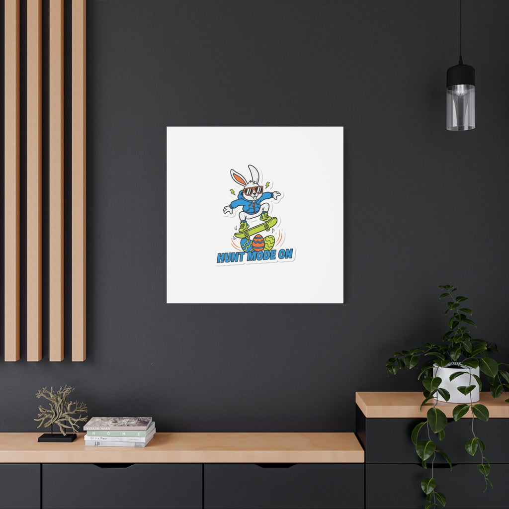 Hunt Mode On Easter Graphic Canvas | boys Easter, egg hunter