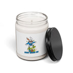 Egg Hunter Bunny Graphic Candle | Bold Kids Easter, Dino Egg Camo Vibe