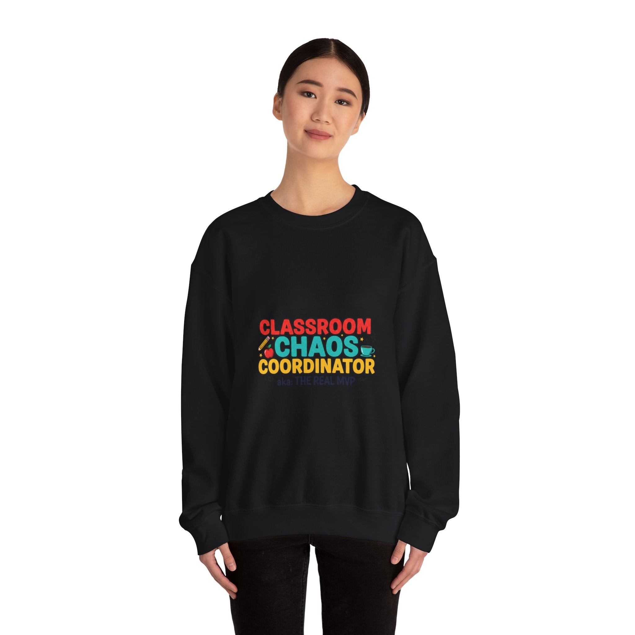 Classroom Chaos Coordinator Crewneck Sweatshirt | teacher appreciation, teacher life