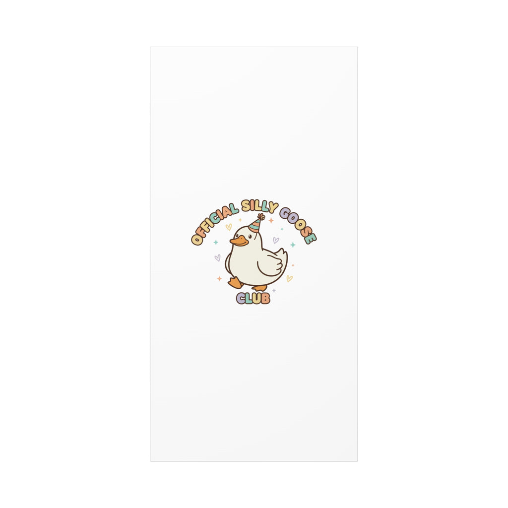 Silly Goose Club Canvas | wholesome meme, cute animal pun