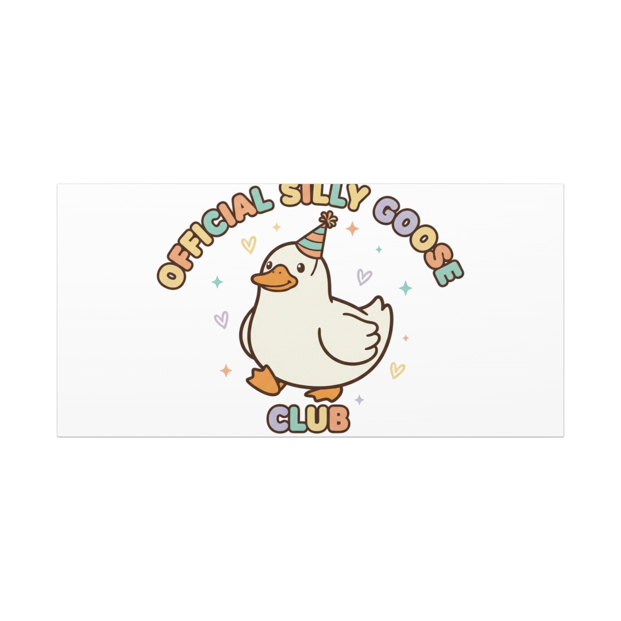 Silly Goose Club Canvas | wholesome meme, cute animal pun