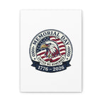 Memorial Day 1776-2026 Canvas | USA 250, vintage distressed patriotic