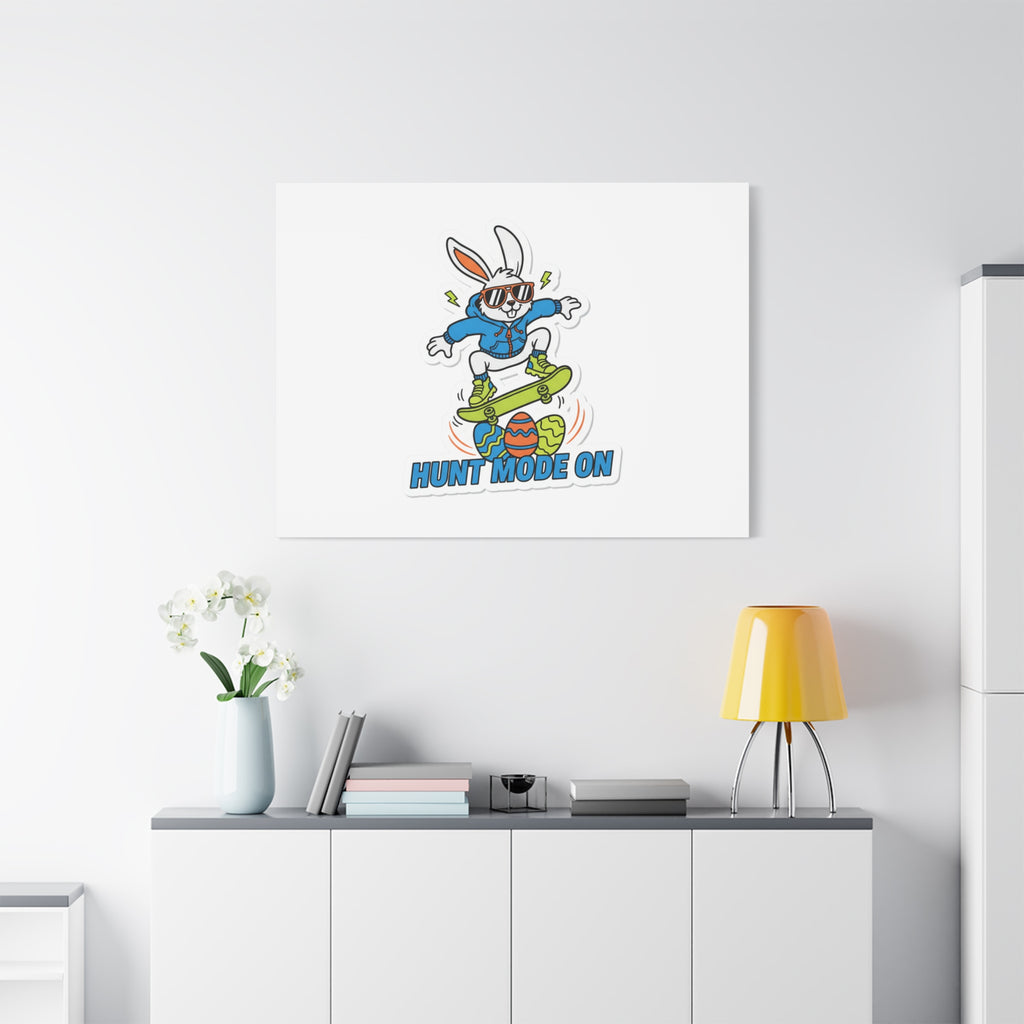 Hunt Mode On Easter Graphic Canvas | boys Easter, egg hunter