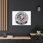 Memorial Day 1776-2026 Canvas | USA 250, vintage distressed patriotic