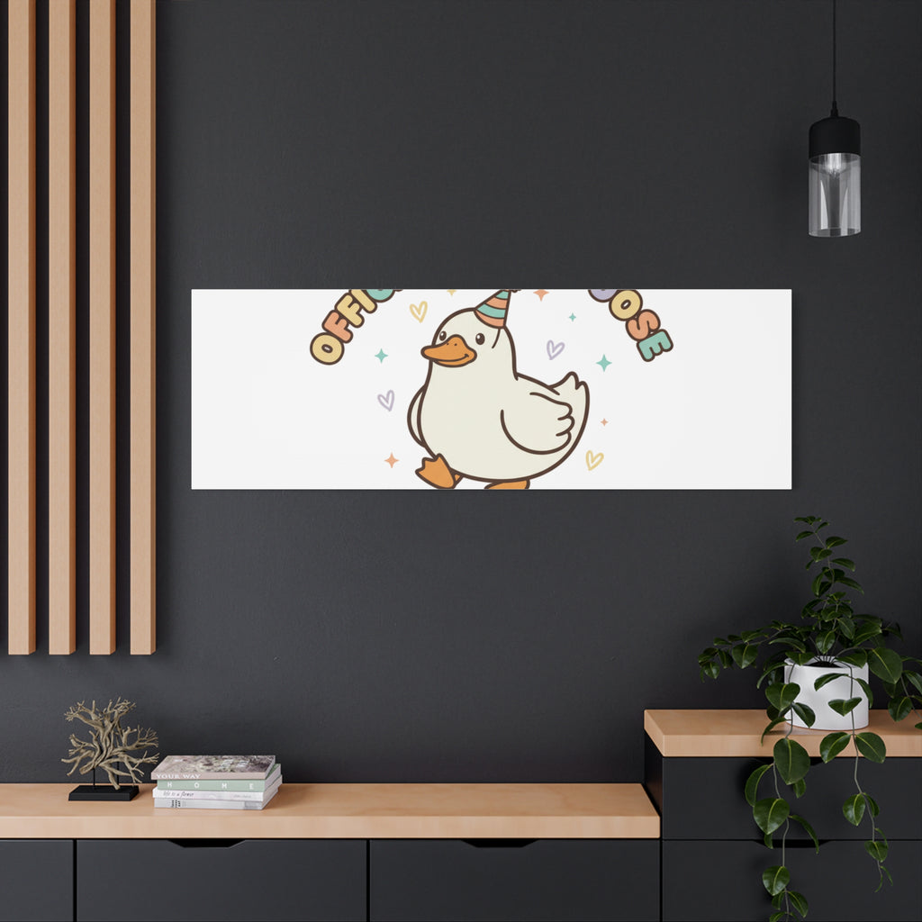 Silly Goose Club Canvas | wholesome meme, cute animal pun