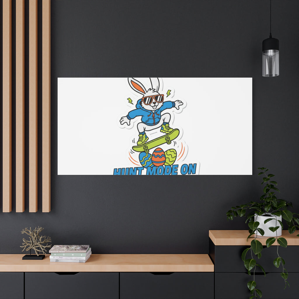 Hunt Mode On Easter Graphic Canvas | boys Easter, egg hunter