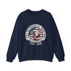 Memorial Day 1776–2026 Eagle Emblem Sweatshirt | USA 250, vintage distressed