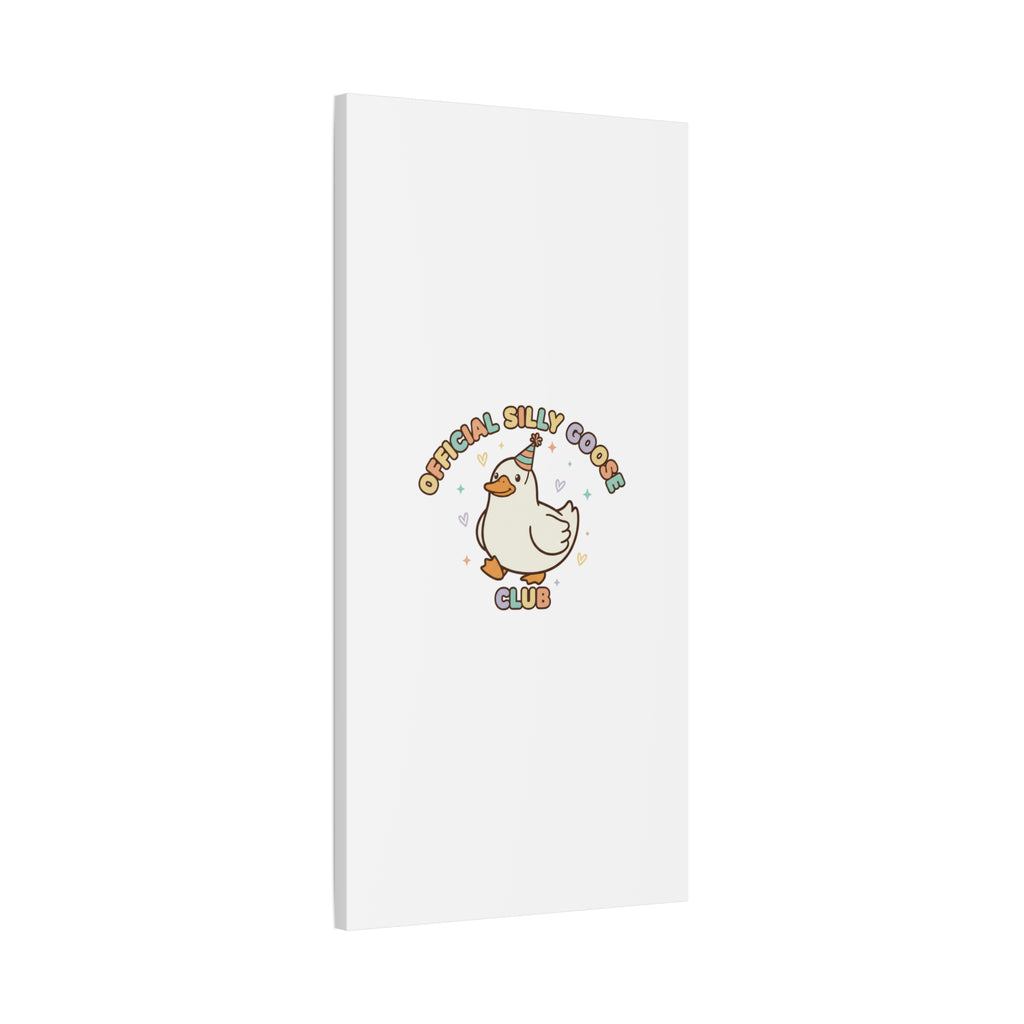 Silly Goose Club Canvas | wholesome meme, cute animal pun