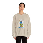 Egg Hunter Skate Bunny Sweatshirt | boys Easter shirt, dinosaur egg, camo Easter