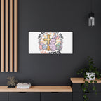No Bunny Loves You Like Jesus Canvas | Easter Christian, Church Humor, Pastel Retro