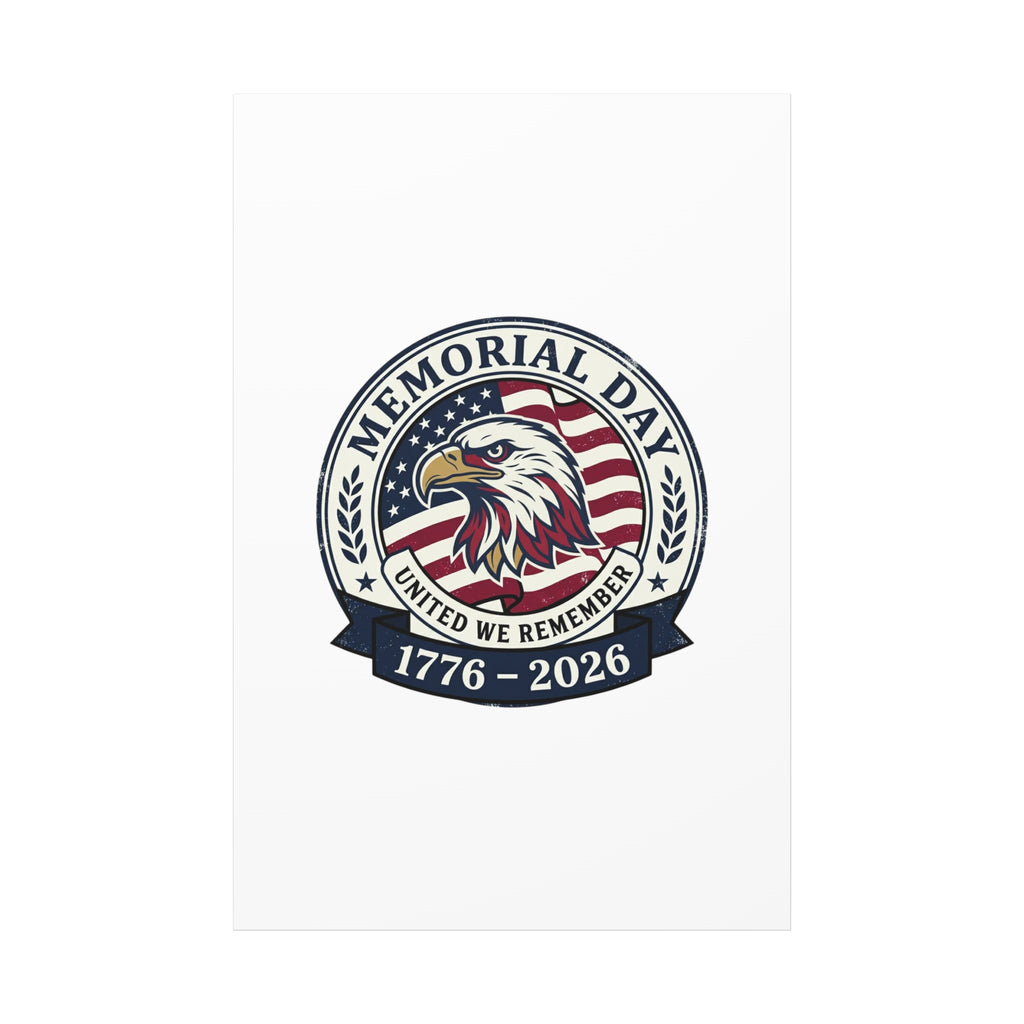 Memorial Day 1776-2026 Canvas | USA 250, vintage distressed patriotic