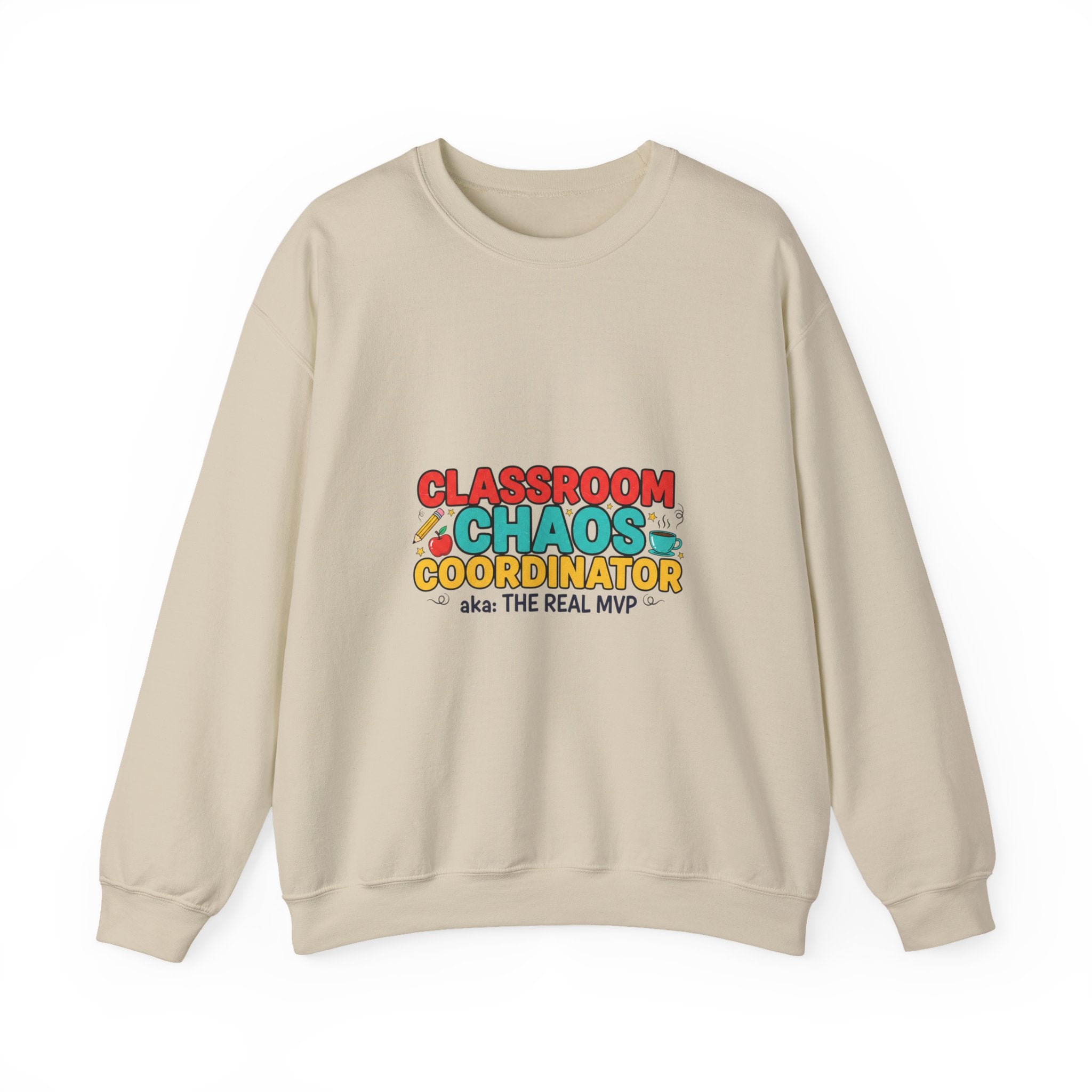 Classroom Chaos Coordinator Crewneck Sweatshirt | teacher appreciation, teacher life