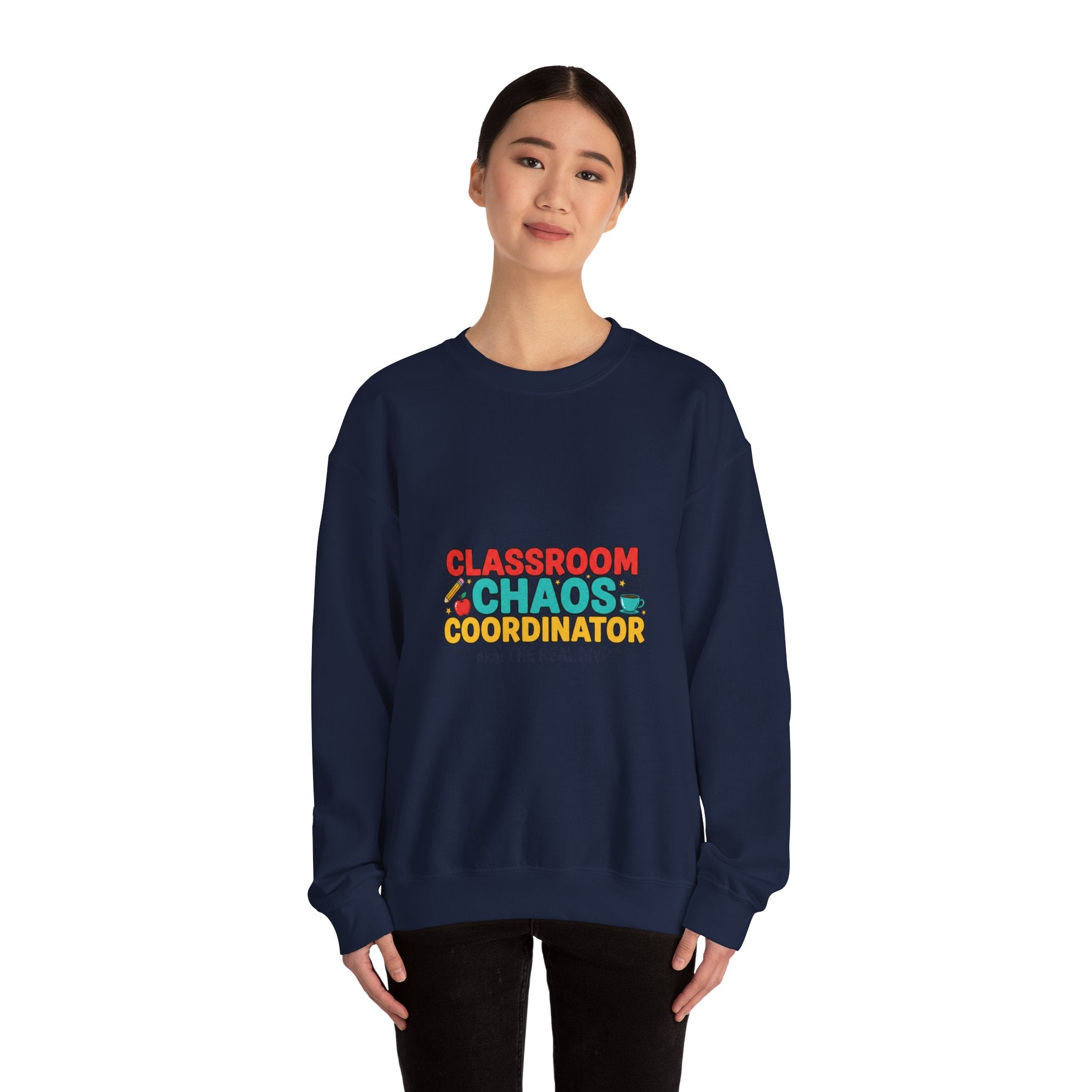 Classroom Chaos Coordinator Crewneck Sweatshirt | teacher appreciation, teacher life