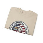 Memorial Day 1776–2026 Eagle Emblem Sweatshirt | USA 250, vintage distressed