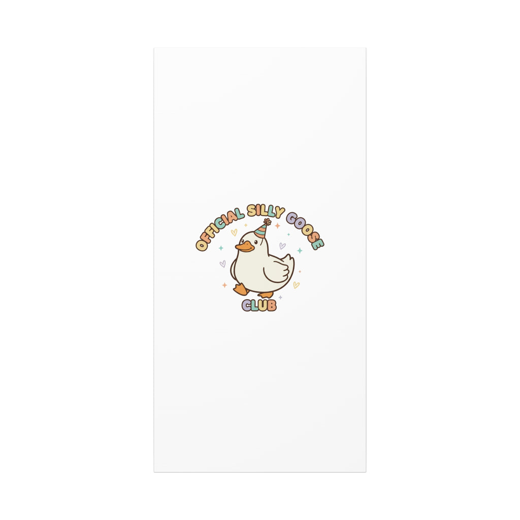 Silly Goose Club Canvas | wholesome meme, cute animal pun