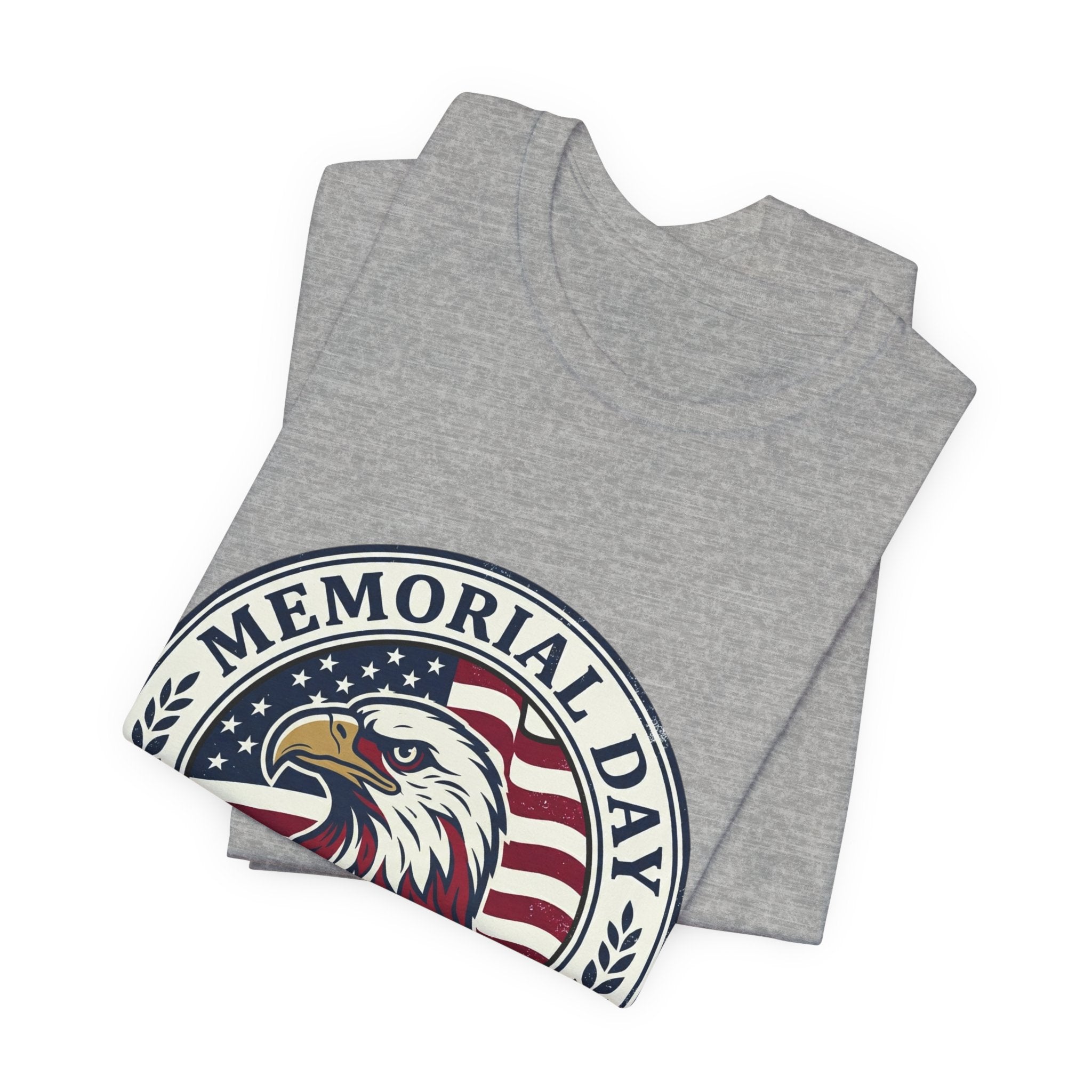 Memorial Day 1776–2026 Eagle Tee | USA 250 Vintage Distressed Patriotic