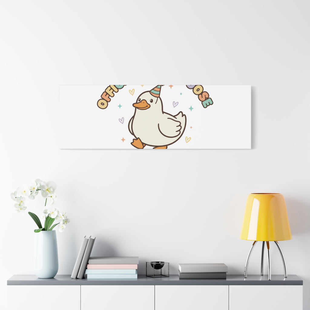 Silly Goose Club Canvas | wholesome meme, cute animal pun